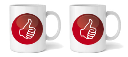 Kochschürze und Fototasse als Give-away