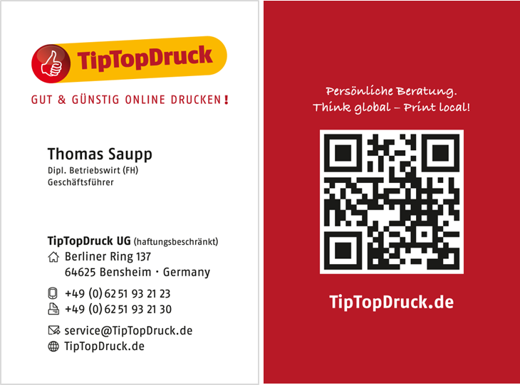 Visitenkarten drucken Visitenkarten drucken