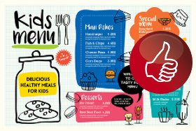 Speisekarten DIN lang einfach - hochwertig gestaltete Karten machen Ihren Gästen Appetit!