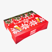 Personalisierter Bierkasten-Adventskalender – Aufsatz für Standard-Bierkästen