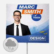 Allwetter-Wahlplakat für Outdoor-Werbung – wetterfest und langlebig im Straßenwahlkampf