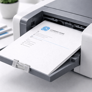 Briefpapier Standard DIN A4 geeignet für Laser- und Inkjetdruck im Büro