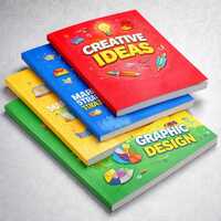 Mehrseitige Broschüre mit Klebebindung für Kataloge und Berichte