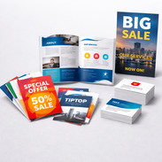Topseller Druckprodukte drucken lassen – Flyer, Broschüren, Visitenkarten und Plakate für Marketing und Geschäftsausstattung