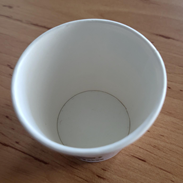 Einwandiger Espressobecher individuell gestaltet, 4/0-farbig bedruckt