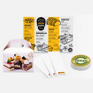 Druckprodukte für Gastronomie und Hotellerie von TipTopDruck – individuell bedruckte Speisekarten, Verpackungen, Servietten und Bierdeckel