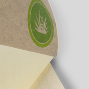 Graspapier-Aufkleber - Wir bedrucken extrem günstig Sticker mit eigenem Motiv auf umweltfreundlichem Material!