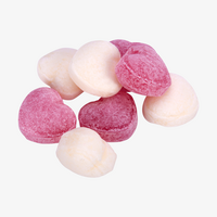 Trink- & essbare Werbeartikel Vegane Bonbons in Herzform, köstliche Kirsch- und Eiszuckerbonbons