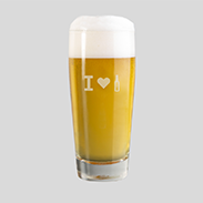Biergläser mit Gravur - Lassen Sie bei uns Ihr Bierglas extrem günstig gravieren - auch in kleinen Mengen!