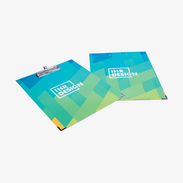 Individuell bedruckte Klemmbretter mit modernem Design – hochwertige Druck