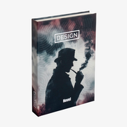 Handliches Hardcover-Buch in DIN A5 mit stabilem, geradem Rücken