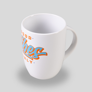 Werbetasse in konischer Form, bedruckbar mit 1 bis 4 Farben