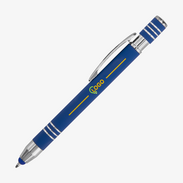 Vollfarbig bedruckte Metall-Kugelschreiber in Chroma-Version mit Touchpen-Funktion