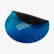 Hochwertiges personalisiertes Mousepad mit rutschfester Unterlage und farbigem Druck