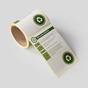 Recycling-Etiketten – Wir bedrucken zu 100% umweltfreundliche Recycling-Labels für mehr Umweltschutz!