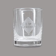 Whiskygläser mit Gravur - Hochwertig gravierte Tumbler mit dickem Eisboden selbst gestalten!